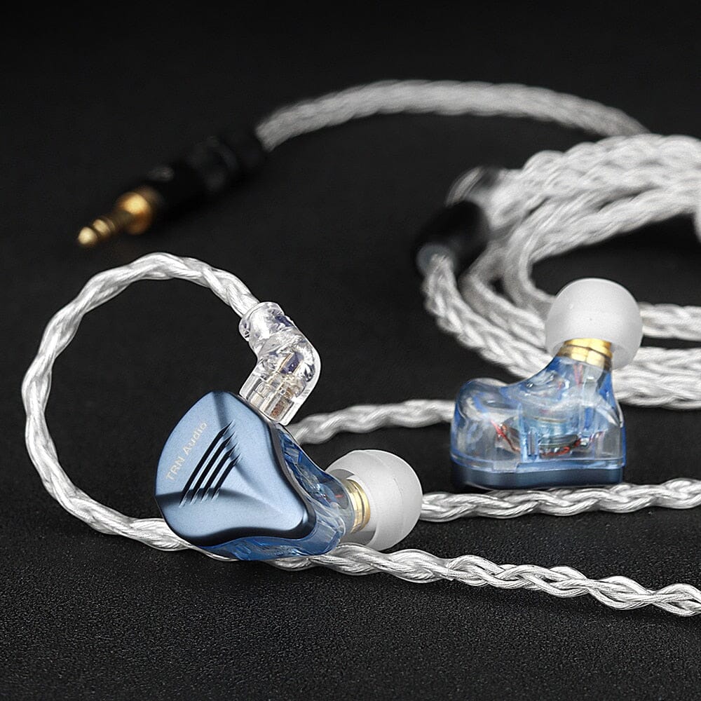 TRN T3 PRO 8 Core Pure Silver Upgrade Cable for TRN VX PRO BAX MT1 PRO Earphones - High-Quality Audio Replacement Wire for Audiophiles & Music Lovers
