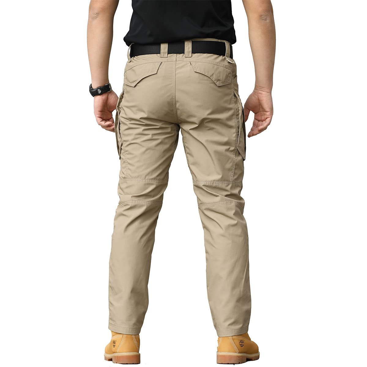 NAVEKULL Men's Tactical Hiking Pants - Lightweight Ripstop Cargo Pants for Military, Combat & Outdoor Activities | Durable Army Work Trousers for Camping, Hiking & Adventure Travel