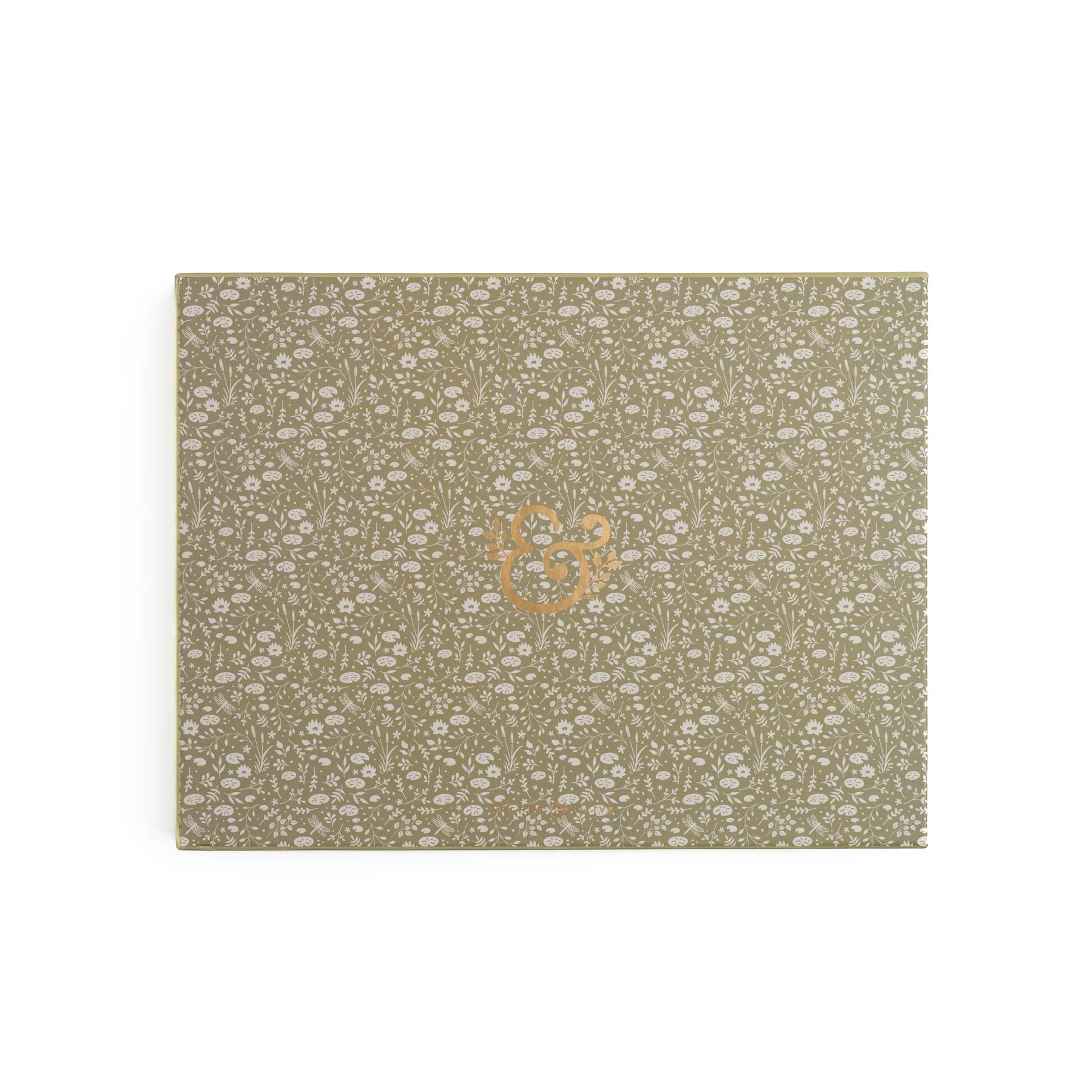Archer and Olive Lovely Lilies Heirloom Dot Grid Notebook - Premium Bullet Journal for Creative Writing, Sketching & Planning | Perfect Gift for Artists, Students & Professionals