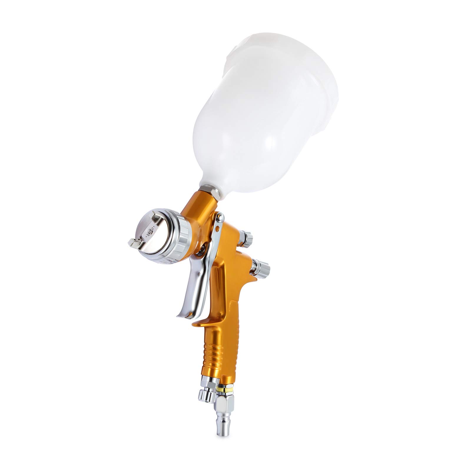 Professional HVLP Spray Gun with 1.4mm Nozzle - Automotive Paint Sprayer for Cars, Furniture & DIY Projects - Perfect for Auto Body Repair, Home Renovation & Craft Painting