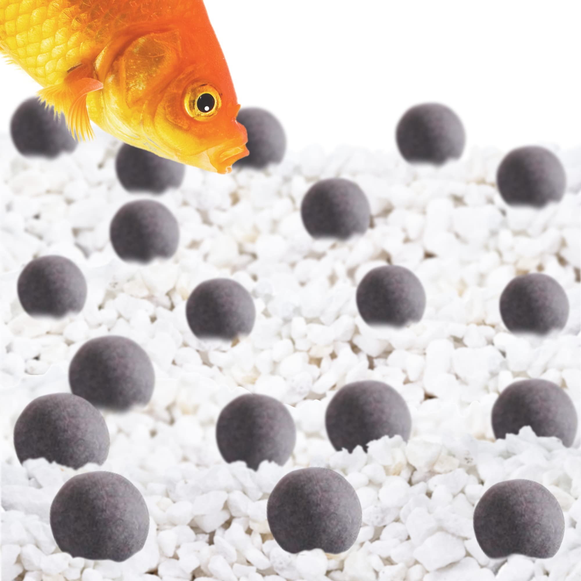 SunGrow Calcium-Rich Energy Balls for Aquariums - Betta Fish Breeding Support, Tank Cleaning Aid & Fish Activity Booster | Enhance Water Quality & Promote Healthy Fish Breeding in Freshwater Tanks