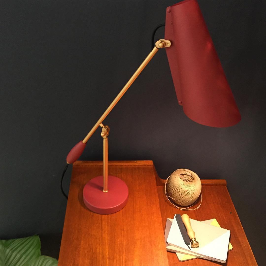 Modern Birdy Table Lamp - Adjustable LED Desk Light for Home Office, Bedroom & Study - Perfect for Reading, Working & Decor