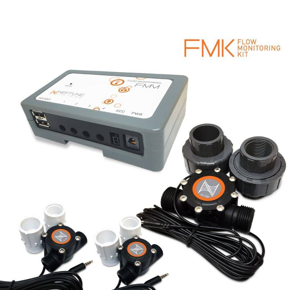 FMK Flow Monitoring Kit by Neptune Systems - Accurate Water Flow Measurement for Aquariums, Ponds, and Hydroponics Systems