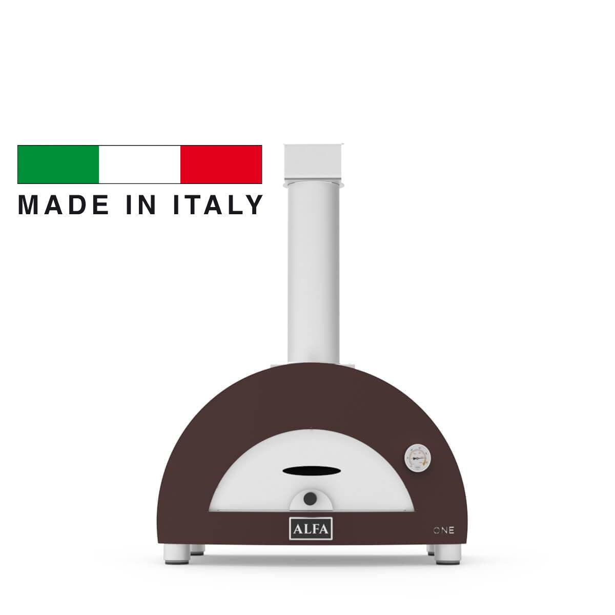 Alfa ONE Natural Gas Pizza Oven - FXONE GRAM U | Outdoor Pizza Maker for Backyard, Patio & Camping | Commercial & Home Use