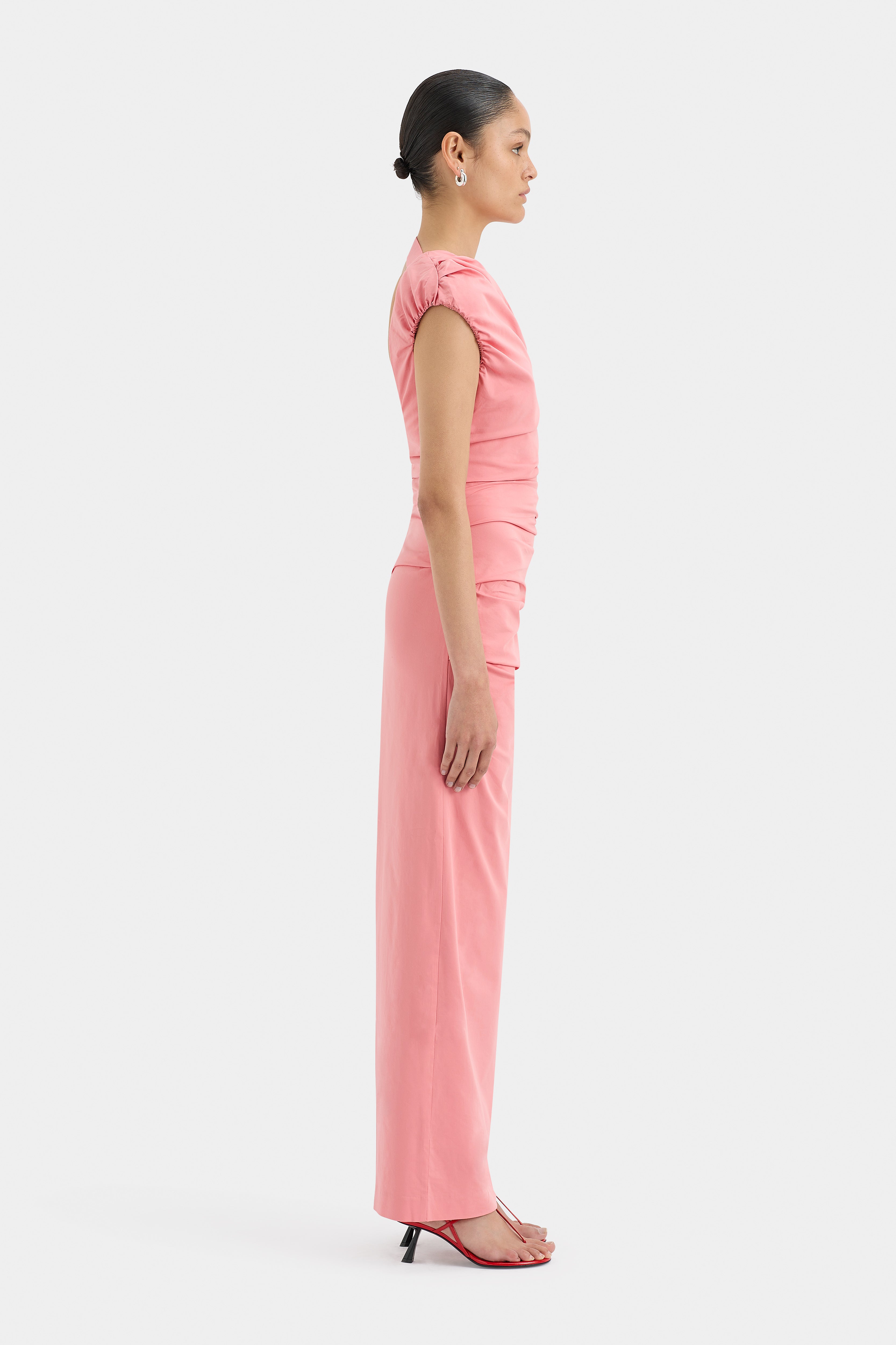 Elegant Giacomo Gathered Gown - Women's Formal Evening Dress for Prom, Wedding & Special Occasions