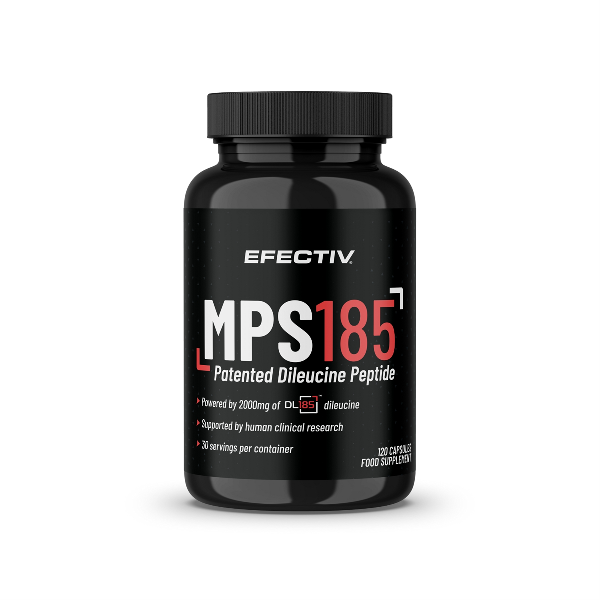 Efectiv Nutrition MPS185 Supplement - 120 Capsules for Joint Support & Muscle Recovery | Post-Workout Recovery & Active Lifestyle Support
