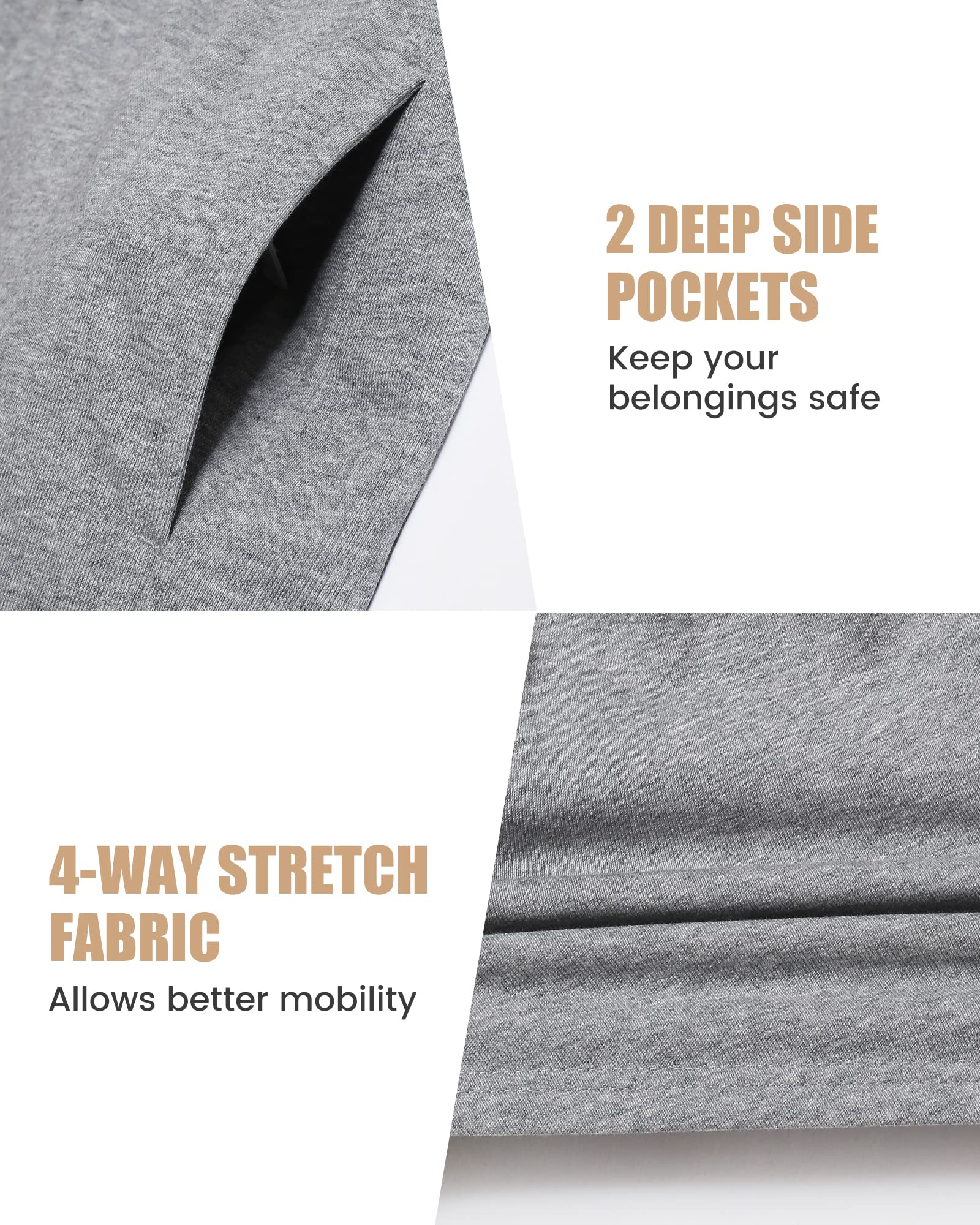 Maamgic Women's Cotton Sweat Shorts with Drawstring & Elastic Waist - Comfortable Casual Athletic Shorts for Running, Gym, Workout | Perfect for Yoga, Lounge & Summer Activities