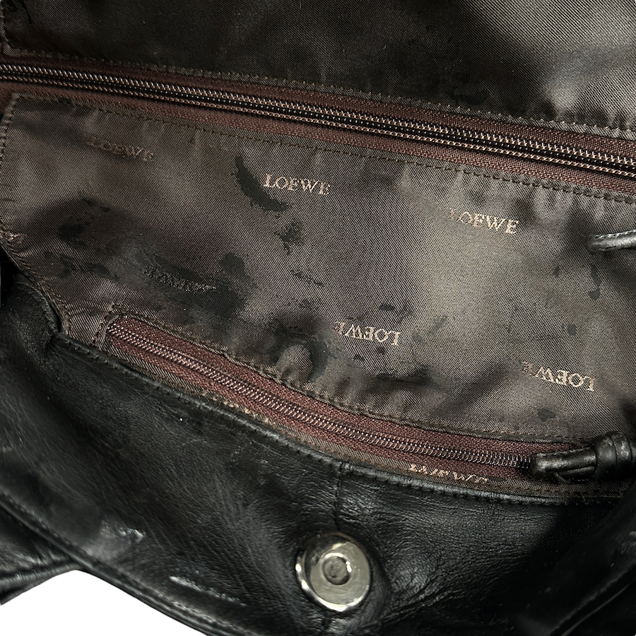 LOEWE NAPPA AIRE ANAGRAM Leather Shoulder Bag for Women | Premium Designer Handbag for Work, Travel & Everyday Use