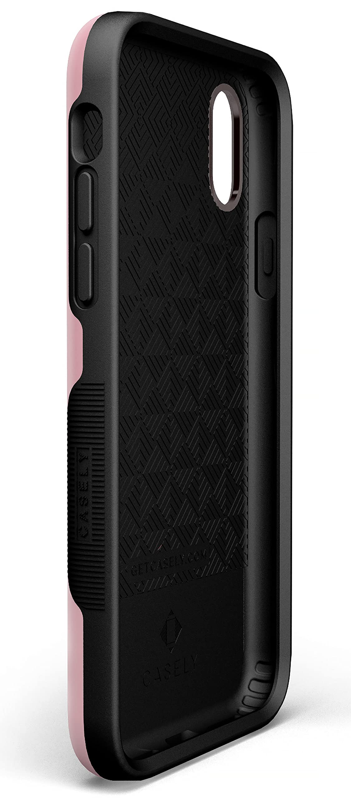 Casely iPhone Xs Max Case - Spicy AF Pink Chili Hot Sauce Design | Shockproof Protective Phone Cover | Perfect for Foodies, Hot Sauce Lovers & Trendy Accessories