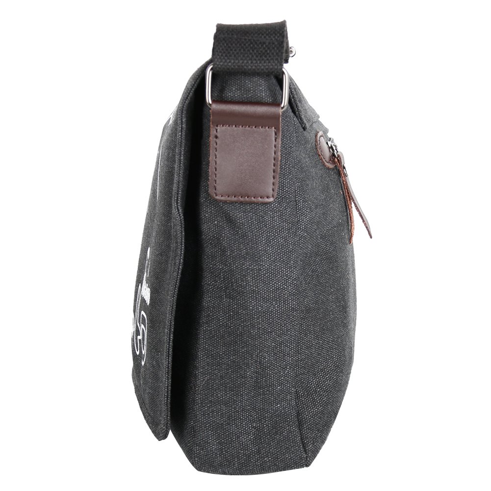 Stylish Canvas Cat Messenger Bag for Girls - Cute Kitty Shoulder Satchel for School & Daily Use | Perfect for Books, Laptop & Essentials
