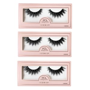 House of Lashes Iconic 3-Pack - Dramatic Eye Makeup for Parties & Events
