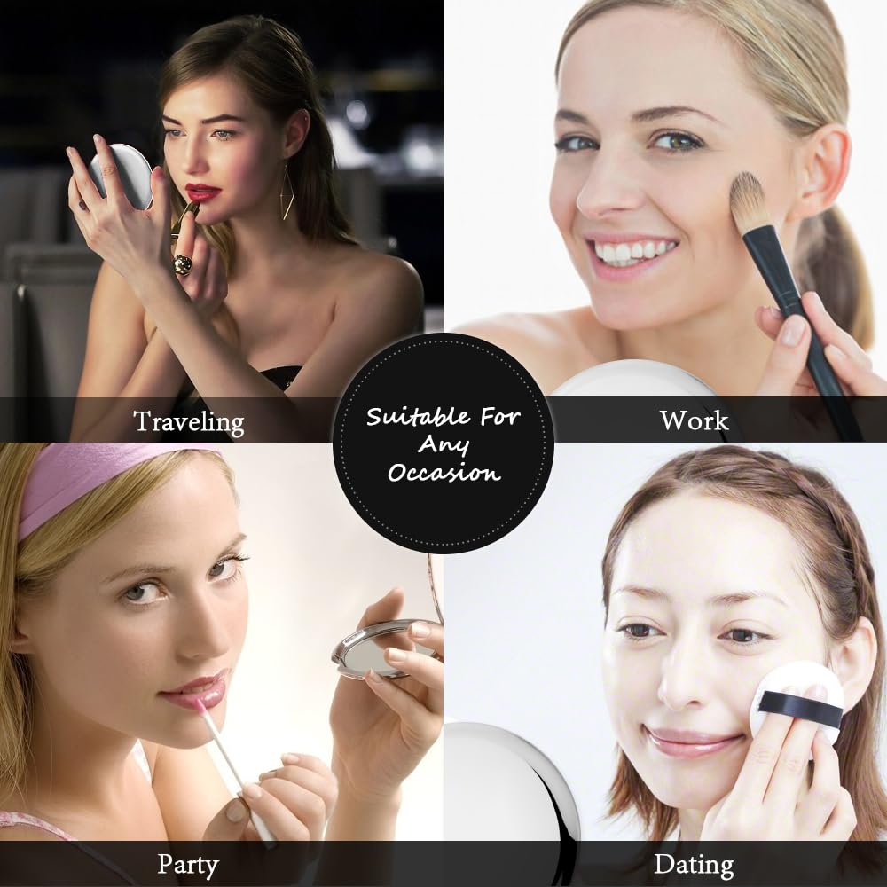 50th Birthday Gifts for Women - Funny Compact Makeup Mirror with 'Are You 50?' Design - Perfect Gift for 50-Year-Old Friends & Female Colleagues - Great for Birthday Parties, Retirement Celebrations & Milestone Gifts