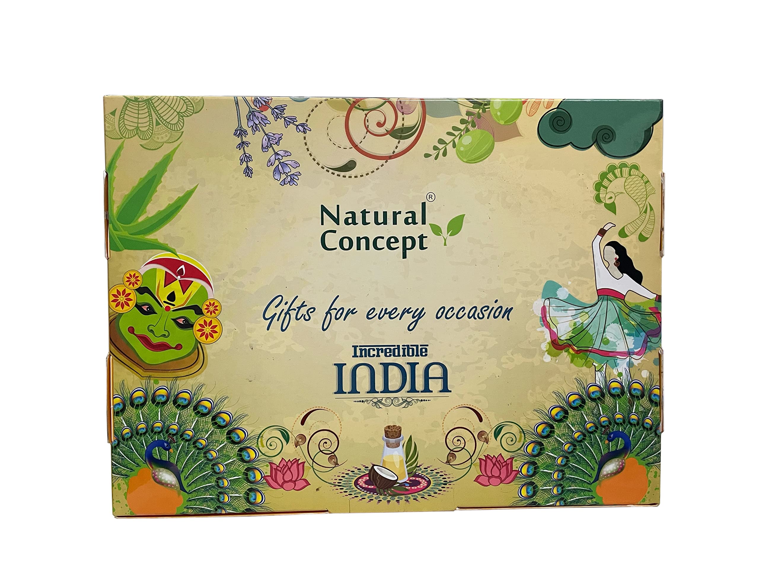 Natural Concept Skincare Diwali Gift Hamper - 2 Handmade Soaps, 1 Detan Face Wash & 1 Variant Face Wash | Organic Beauty Gift Set for Women & Men | Perfect for Diwali, Birthday, Anniversary & Housewarming Gifts | Spa & Self-Care Essentials