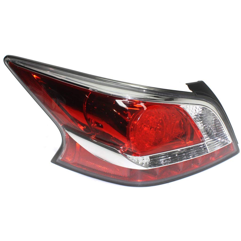 2014-2015 Nissan Altima LED Tail Lights Pair - DOT Certified (Driver & Passenger Side) | Includes Bulbs | Part #NI2800204 + NI2801204 | Perfect for Night Driving & Enhanced Visibility