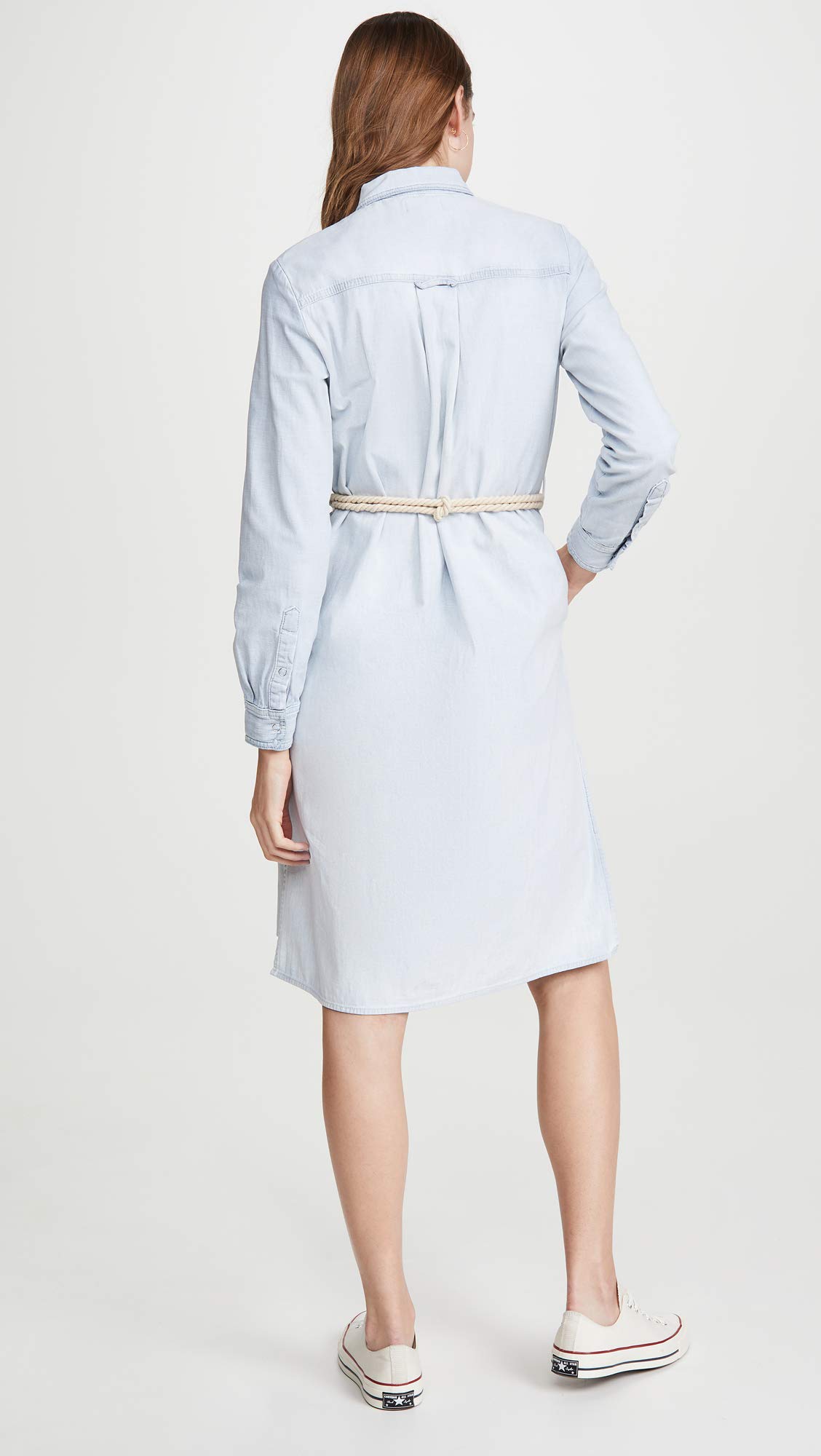 Women's Long Sleeve Cotton Shirt Dress by Taylor | Casual & Office Wear | Fall & Spring Outfit | Plus Size Available