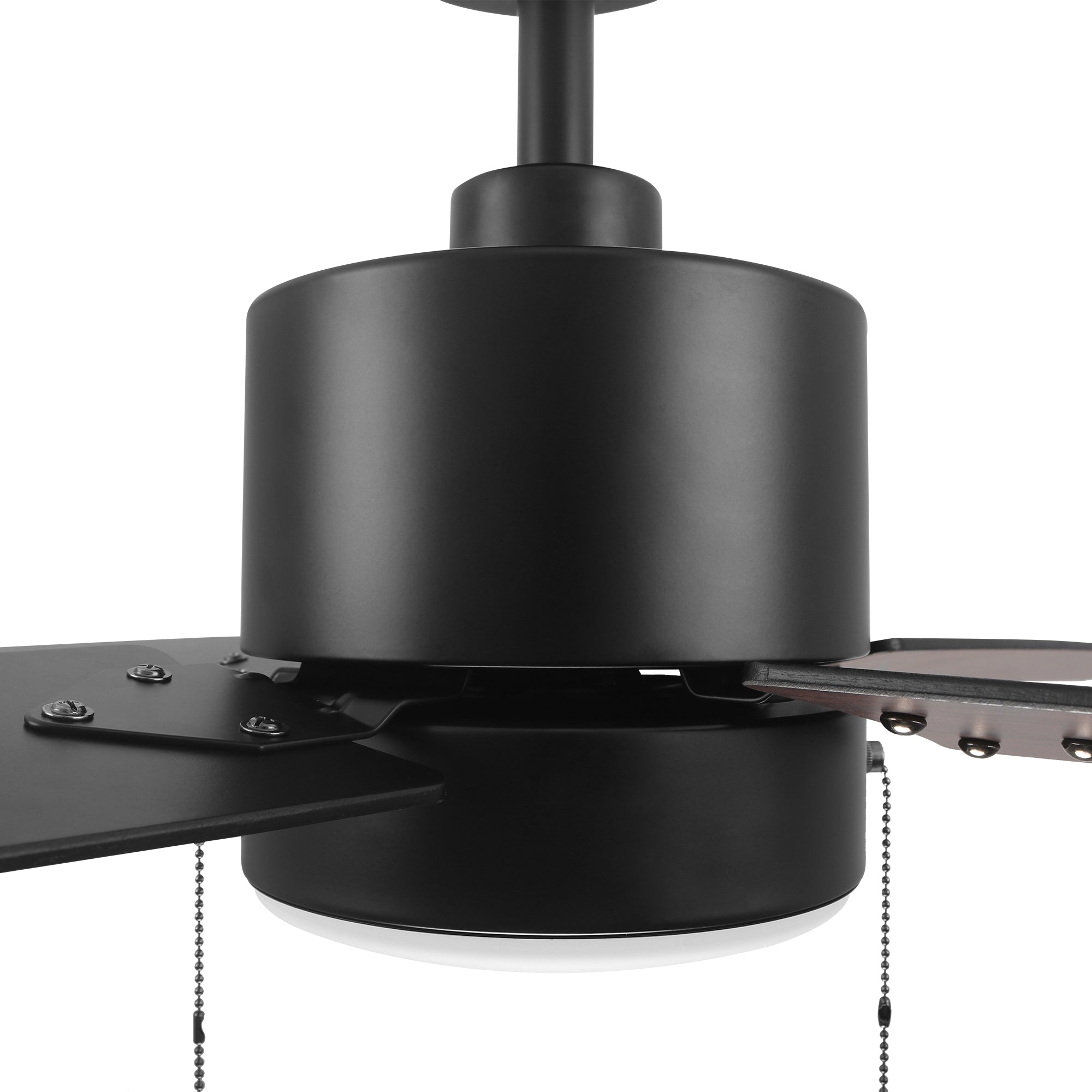 52 Inch Mabel LED Ceiling Fan with Pull Chain - Quiet Operation, Energy Efficient - Perfect for Living Room, Bedroom & Outdoor Patio
