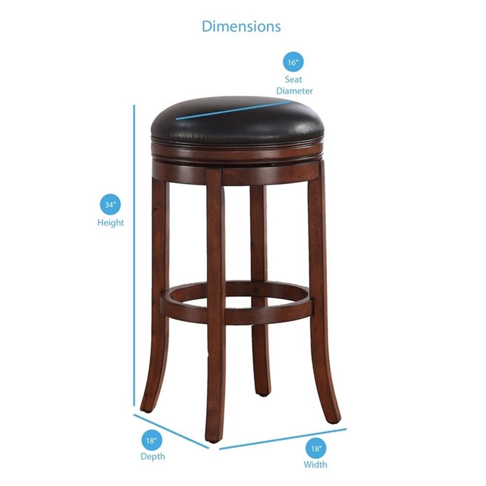 American Woodcrafters Stella Tall Bar Stool - 36