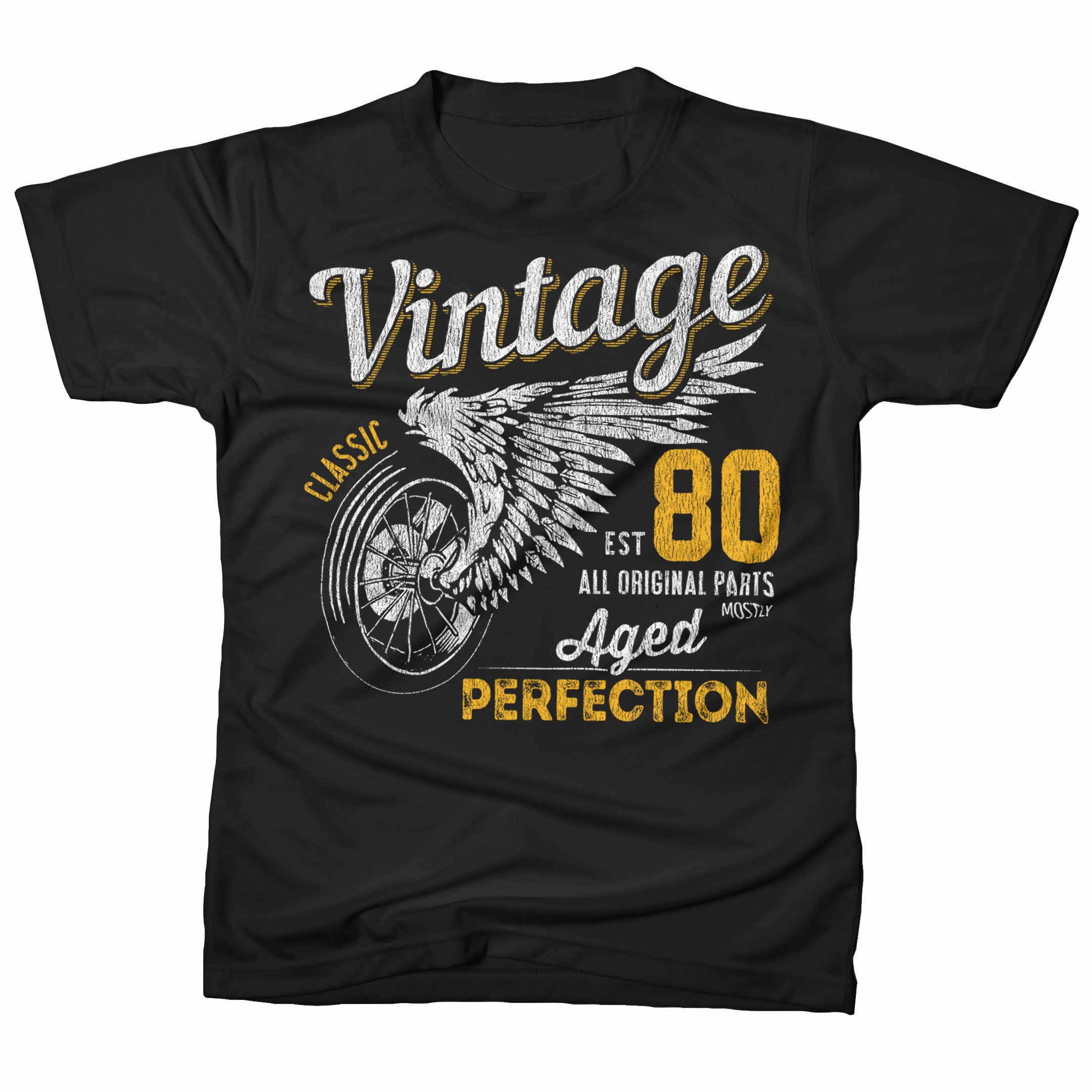 1980 Vintage Birthday Tshirt for Men - 40th Birthday Gift Idea - Perfect for Parties, Celebrations & Milestone Events