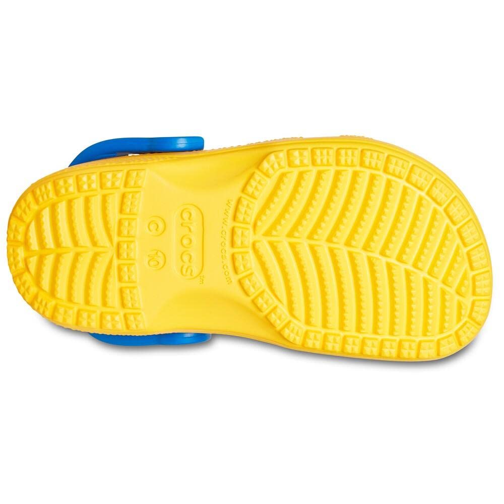 Crocs Unisex-Child Fun Lab Minion Clog | Lightweight Comfortable Kids Water Shoes | Perfect for Beach, Pool & Summer Play
