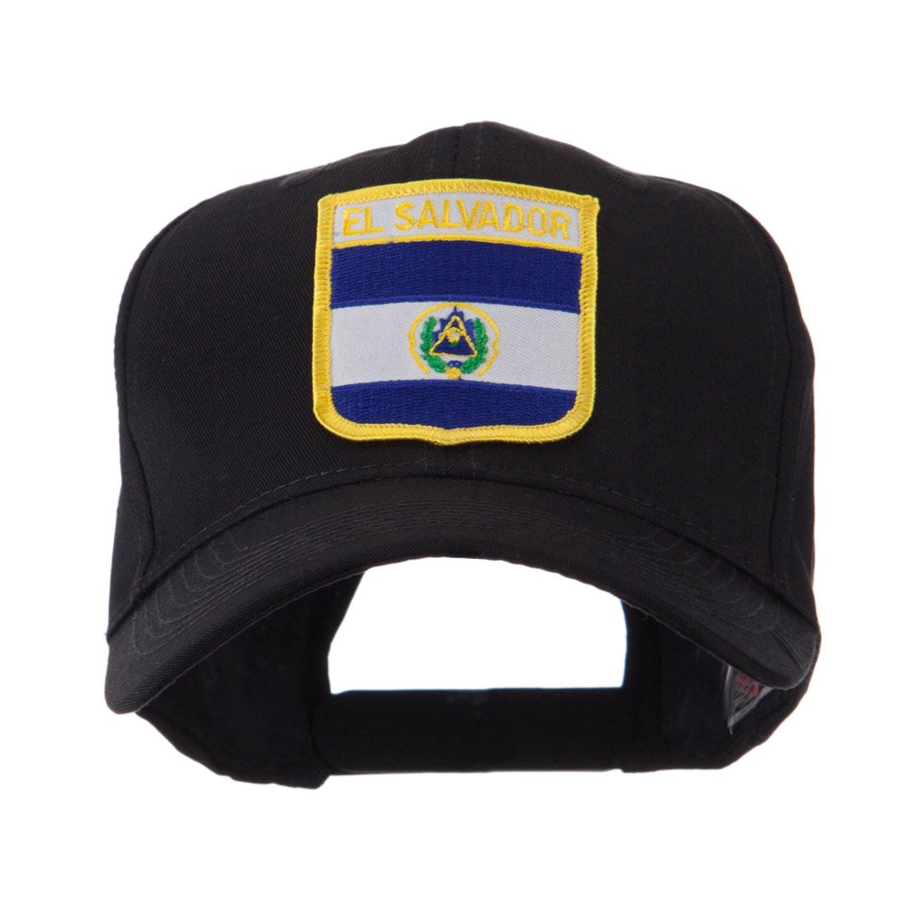 USA Canada Mexico Flag Shield Patch Cap - Patriotic Military Style Hat for Veterans, Police, Firefighters - Perfect for Independence Day, Memorial Day & Outdoor Events