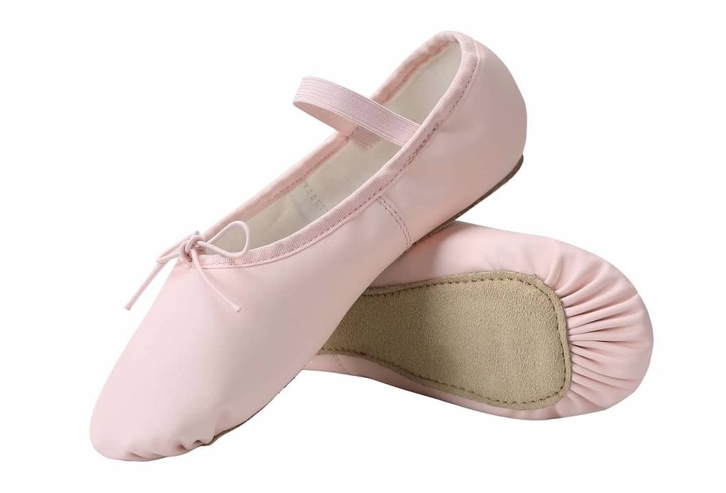 Linodes PU Leather Ballet Shoes for Women & Girls - Comfortable Dance Slippers for Ballet, Jazz & Practice | Perfect for Dance Classes, Performances & Studio Training