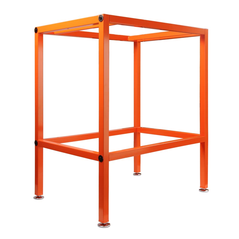 O'SKOOL Heavy Duty Router Table Stand with Adjustable Levelers - Stable Steel Base for Woodworking & DIY Projects - Perfect for Workshops, Garages, and Home Improvement