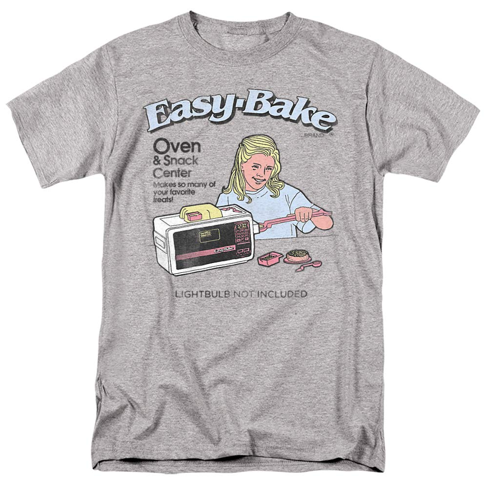 Easy Bake Oven Lightbulb Not Included - Funny Unisex T-Shirt for Men & Women | Baking Enthusiast Gift, Retro Kitchen Humor Apparel