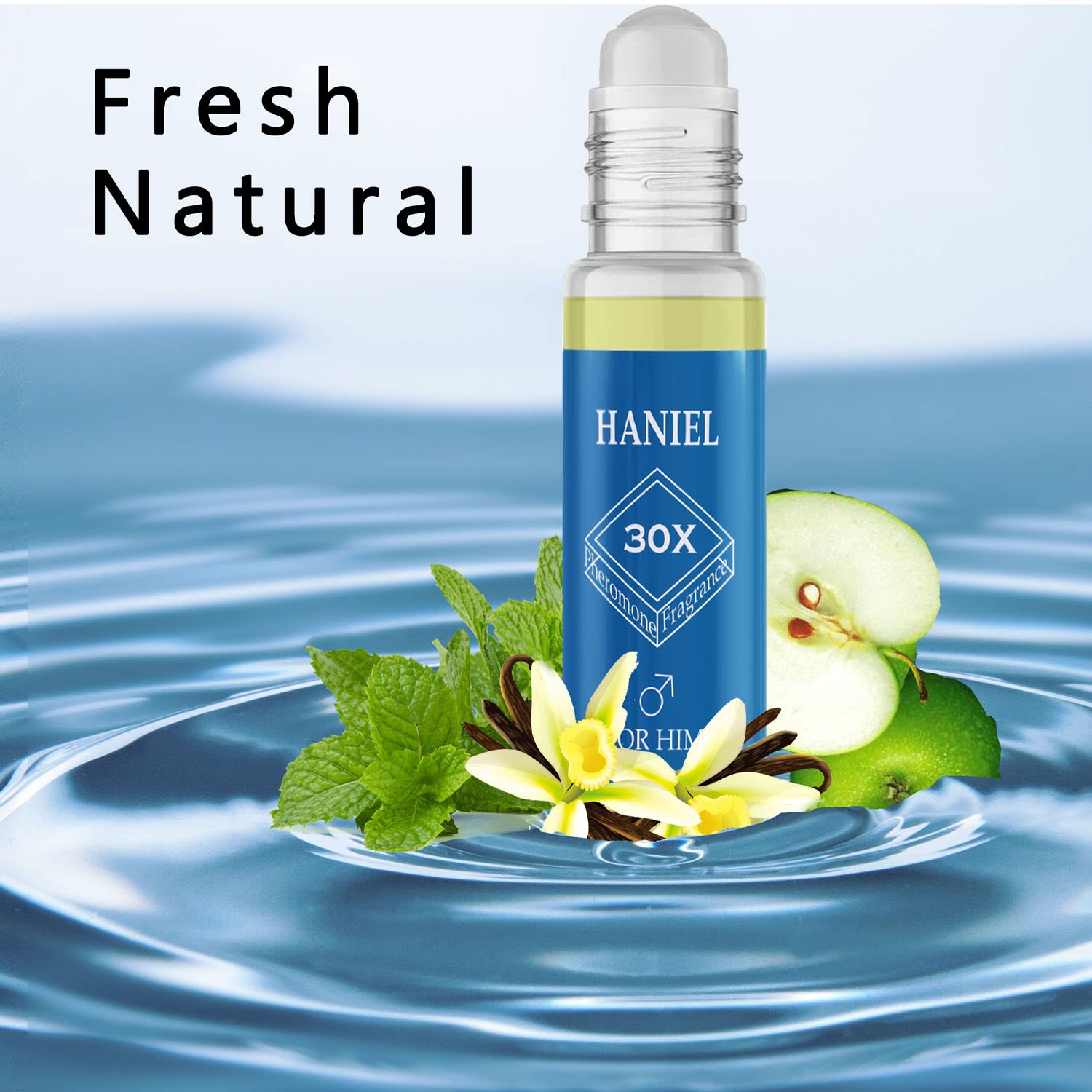 Haniel Men's Cologne - Premium Roll-On Fragrance for Men | Long-Lasting Perfume Oil | Perfect for Daily Wear, Date Nights & Special Occasions