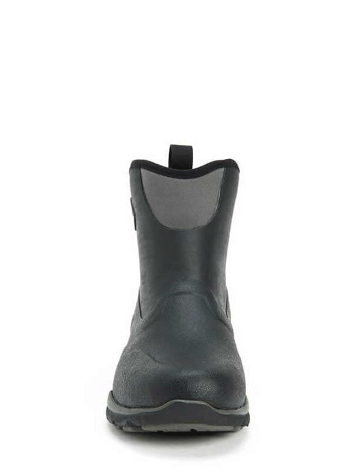 Muck Boot Men's Excursion Pro Mid Waterproof Work Boots - Black/Gunmetal - Ideal for Hunting, Hiking & Outdoor Activities