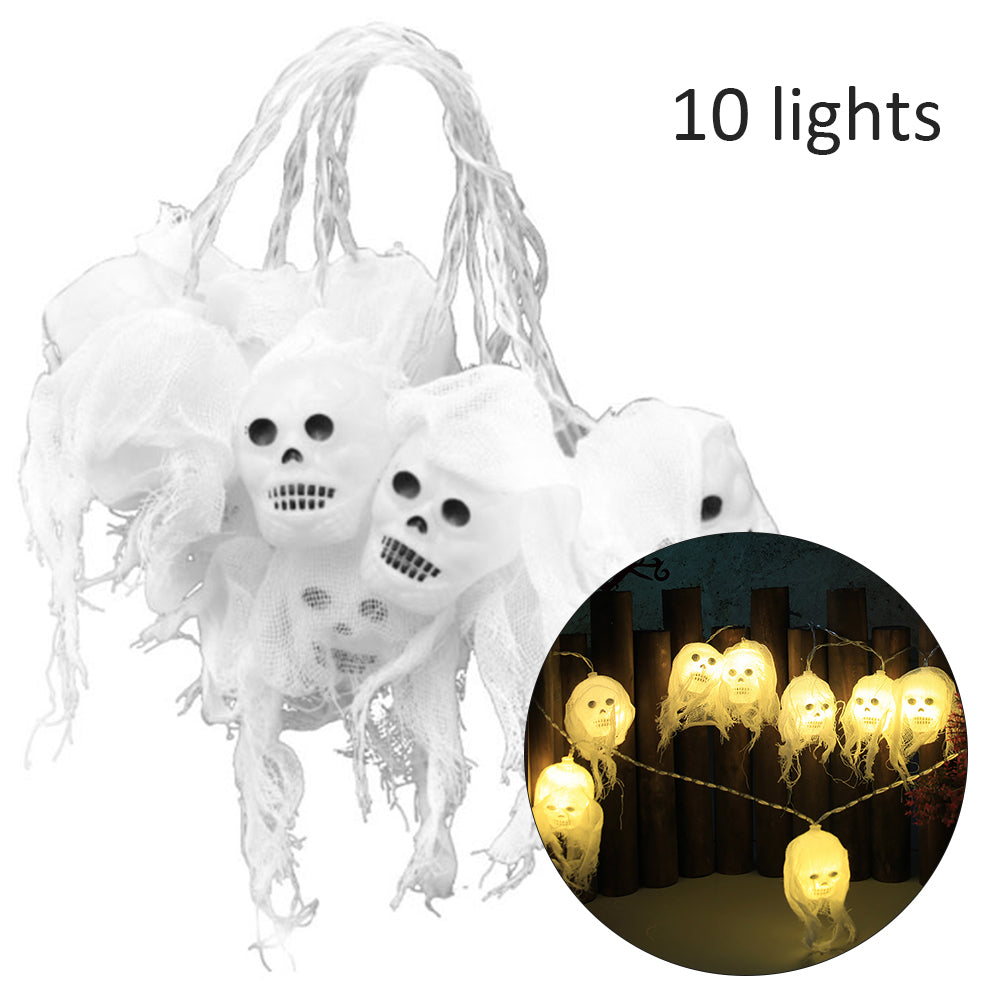 LED Halloween Lights - Spooky Decorative String Lights for Indoor & Outdoor Halloween Party Decorations