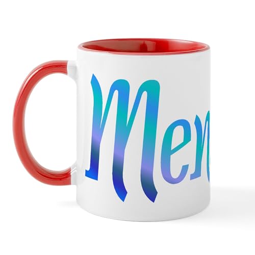 White/Red Inside - Mensch Mug