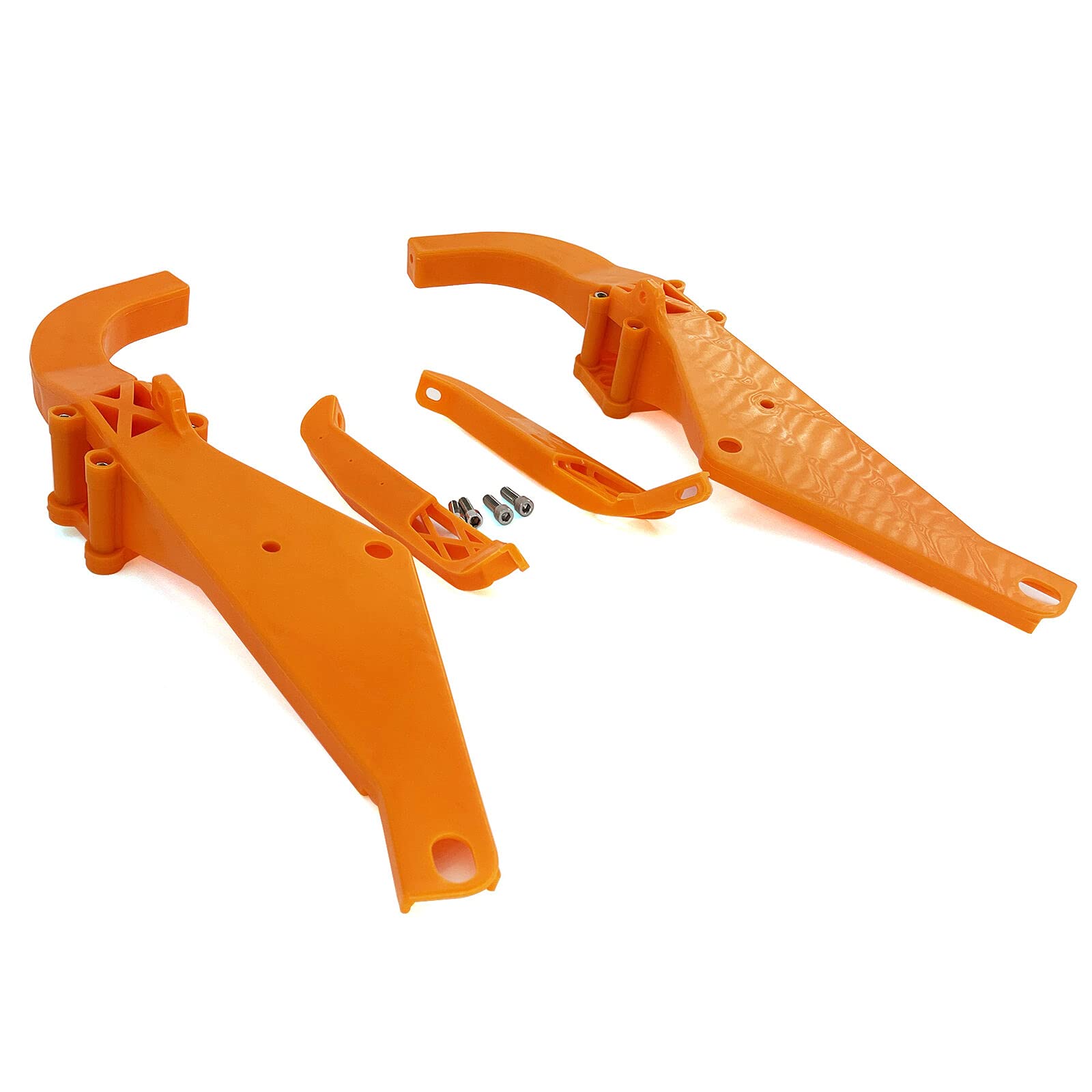 Harley Touring FLHT FLHX Inner Fairing Batwing Support Brackets with Speaker Racks (1993-2013) - Perfect for Road Trips & Custom Audio Upgrades