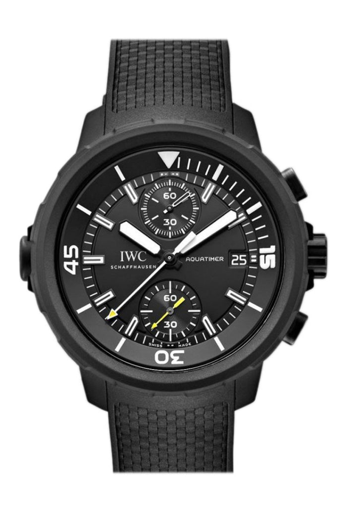 IWC Aquatimer Chronograph Galapagos Islands 44mm Men's Luxury Dive Watch IW379502 - Perfect for Water Sports, Diving & Professional Use