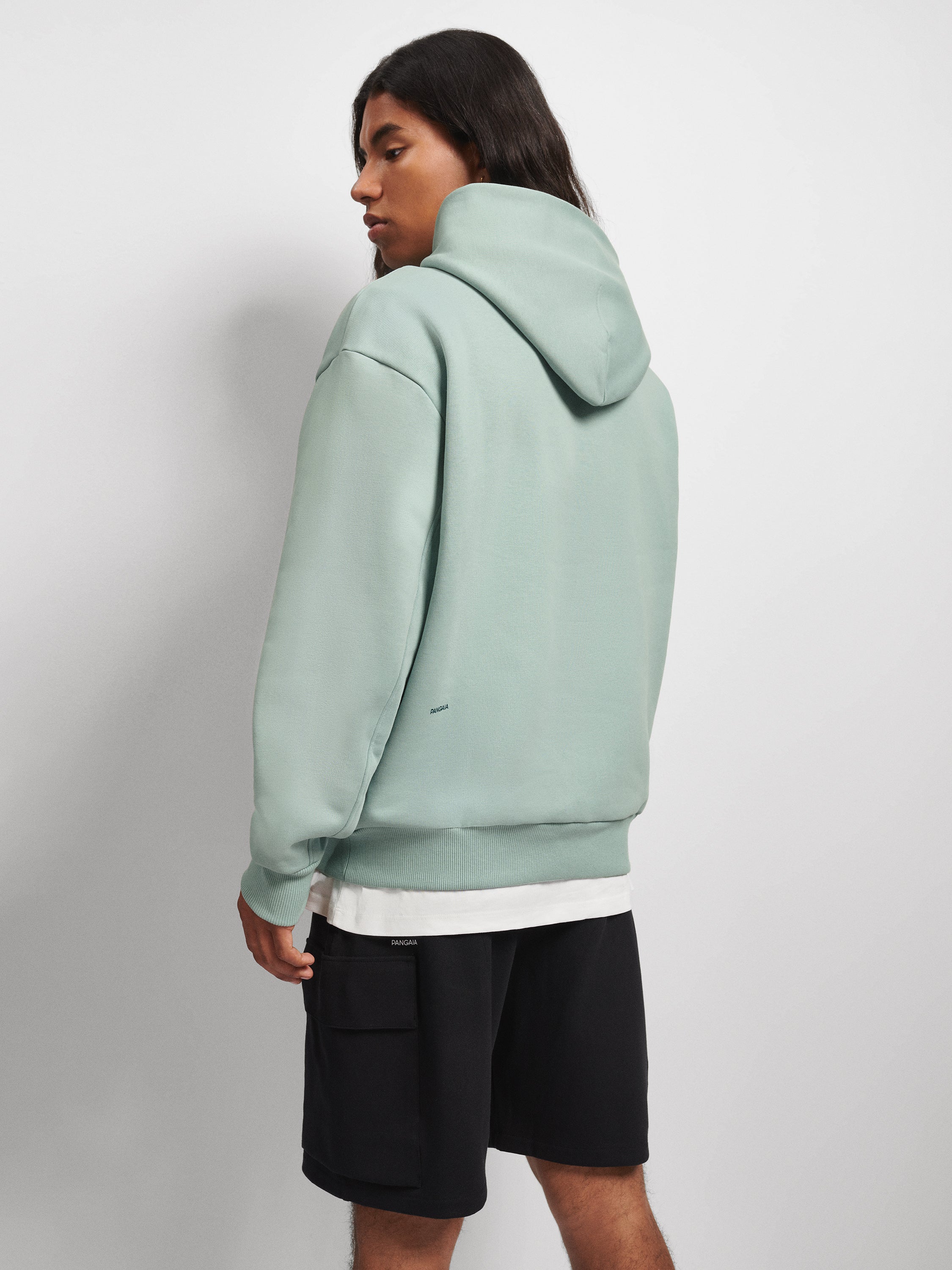 Pangaia DNA Heavyweight Hoodie for Men & Women - Eco-Friendly Fleece Pullover with Kangaroo Pocket - Perfect for Winter, Gym & Casual Wear
