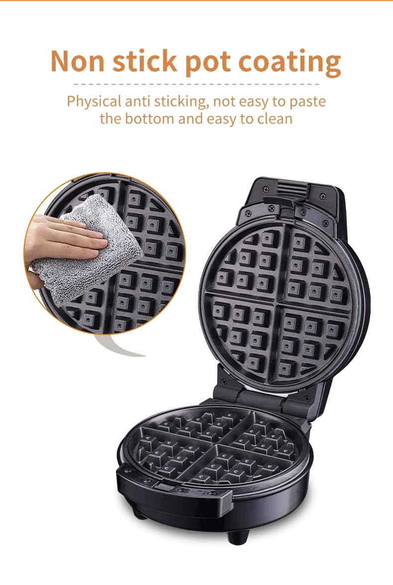 3-in-1 Electric Donut Maker & Waffle Sandwich Machine with Interchangeable Non-Stick Plates - Perfect for Breakfast, Snacks, and Desserts | Cartoon Design for Kids & Family Fun | Compact & Detachable Toaster for Home, Office, or Party Use