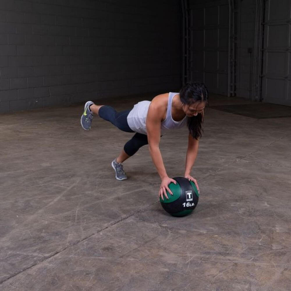 Body Solid Tools Medicine Balls BSTMB - Premium Weighted Exercise Balls for Strength Training, CrossFit, Yoga & Home Gym Workouts - Perfect for Fitness Enthusiasts & Athletes