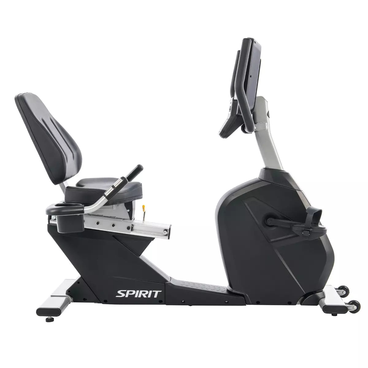 Spirit Fitness CR800 Commercial Recumbent Exercise Bike - Heavy Duty Indoor Cycling Equipment for Home & Gym Use - Perfect for Low-Impact Cardio Workouts and Rehabilitation