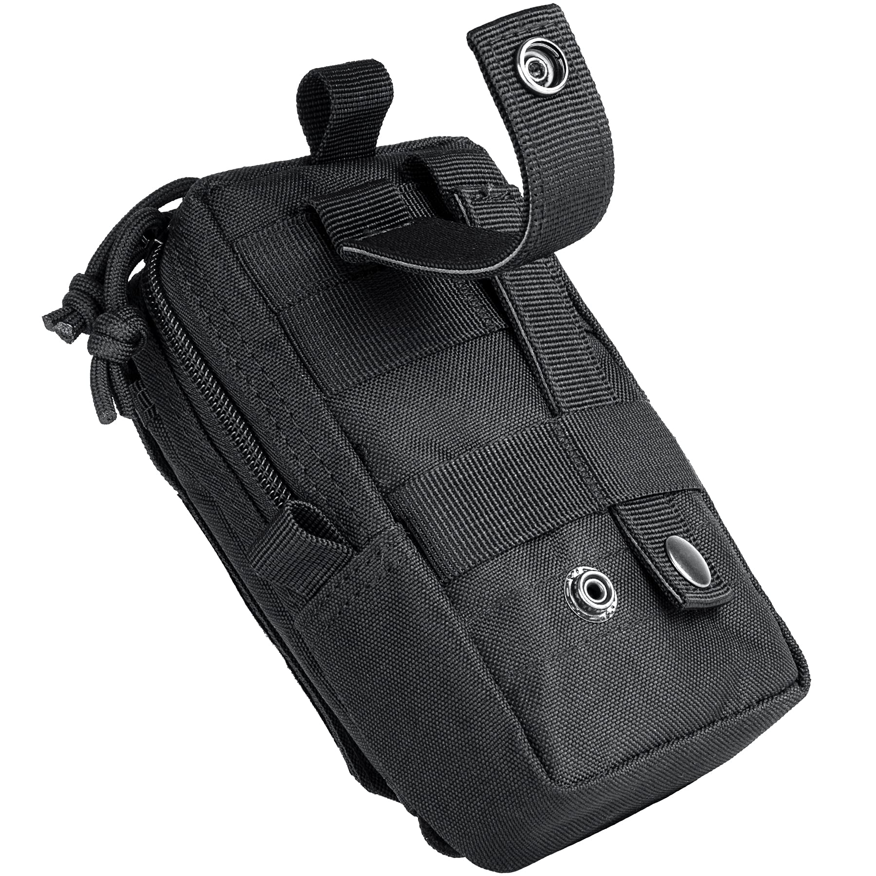 Tactical Phone Pouch with Molle System - Multi-Purpose Utility Belt Pouch for 4.7