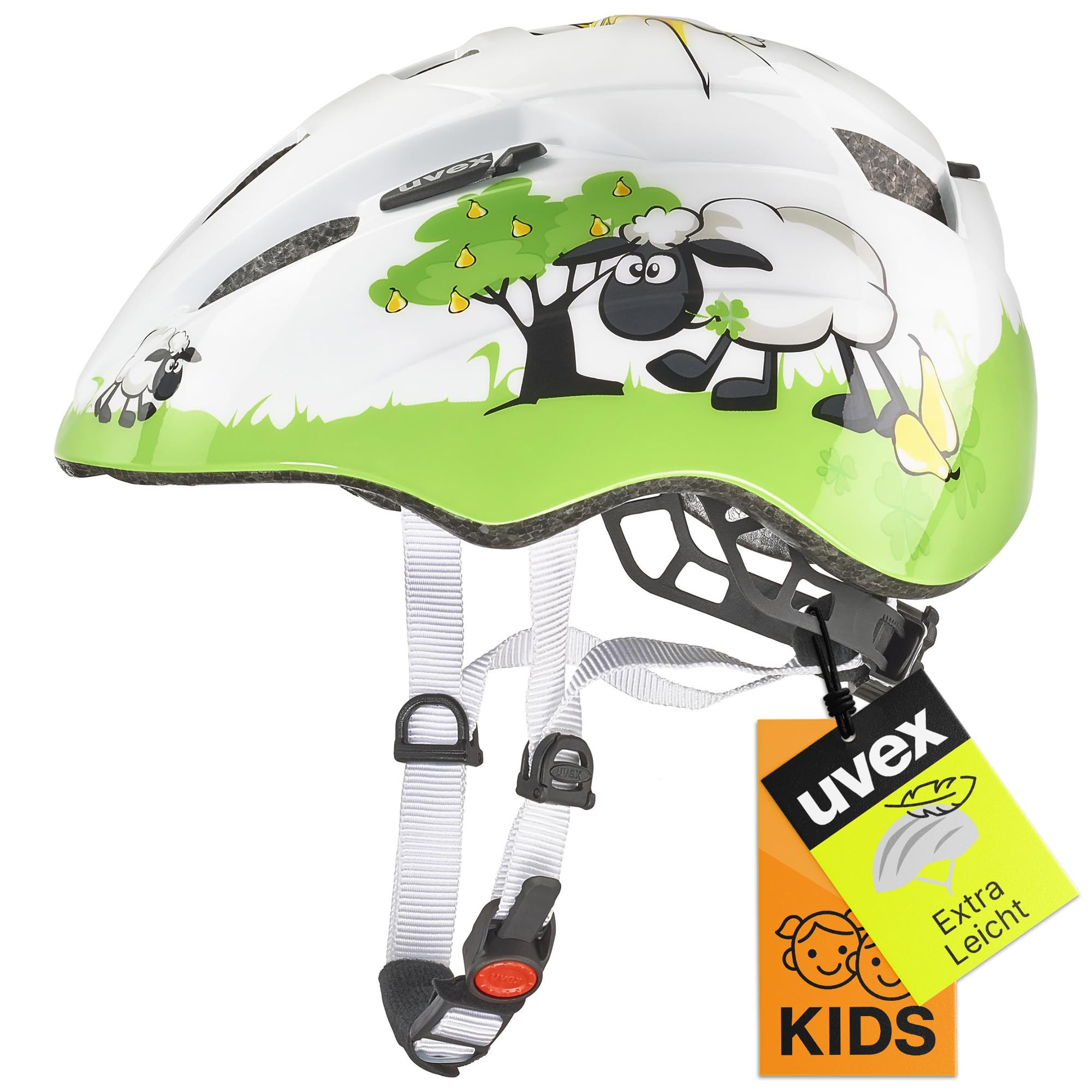 Uvex Kid 2 Bike Helmet for Children - Lightweight & Adjustable Youth Cycling Helmet with Safety Certification - Perfect for Road Biking, Mountain Cycling & Outdoor Adventures