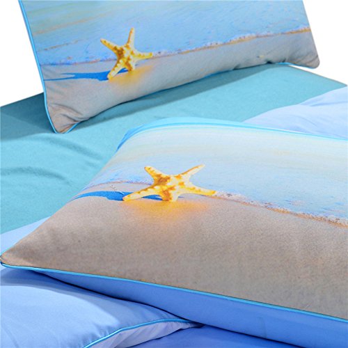 Beach Please Sheet Set - Soft & Breathable Bedding for Summer - Perfect for Beach Houses, Vacation Rentals & Coastal Bedrooms