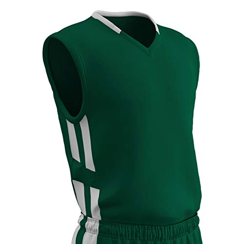 Forest Green, White