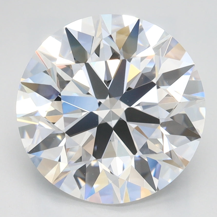 3.00 Carat Round Lab Grown Diamond - VVS1 Clarity, Ideal Cut | Certified Eco-Friendly Engagement Ring Stone for Wedding & Anniversary Jewelry