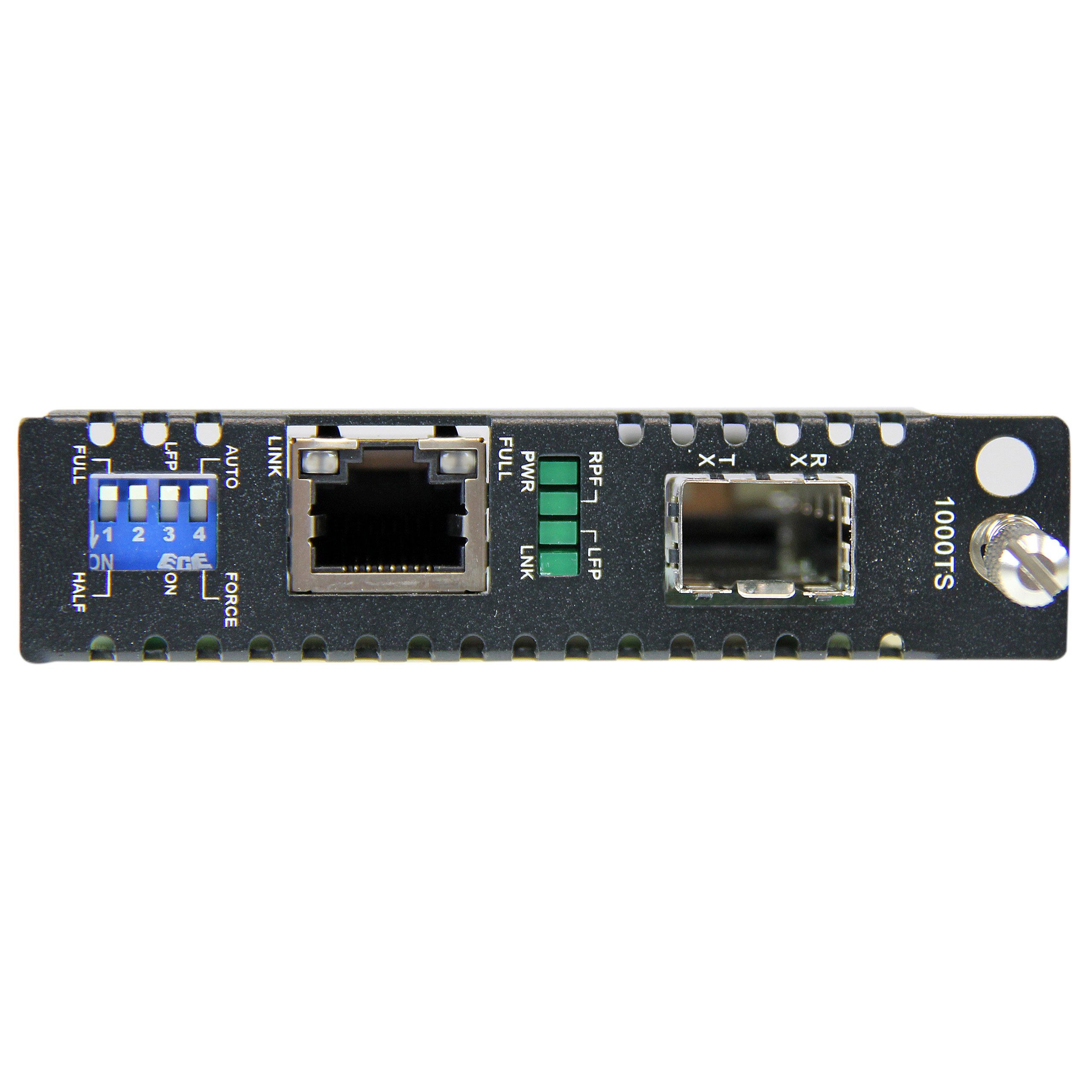 StarTech.com Gigabit Ethernet Fiber Media Converter Card Module with Open SFP Slot - Fiber to Ethernet Converter - TAA Compliant (ET91000SFP2C) - Ideal for Data Centers, Office Networks & Industrial Applications