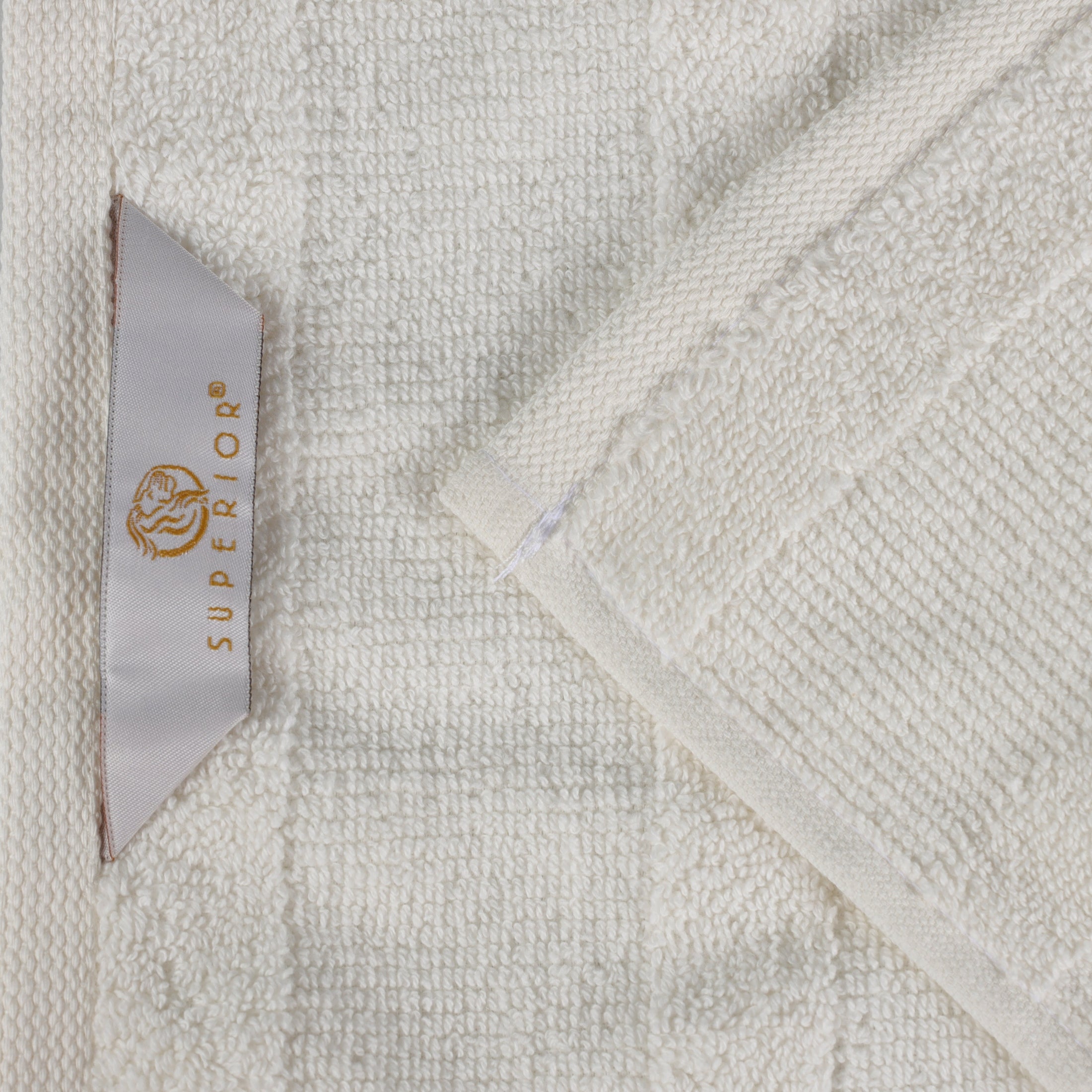 Premium Ribbed Turkish Cotton Quick-Dry 3-Piece Towel Set - Ultra Absorbent, Soft & Durable Bath, Beach & Gym Towels for Spa, Pool & Travel Use