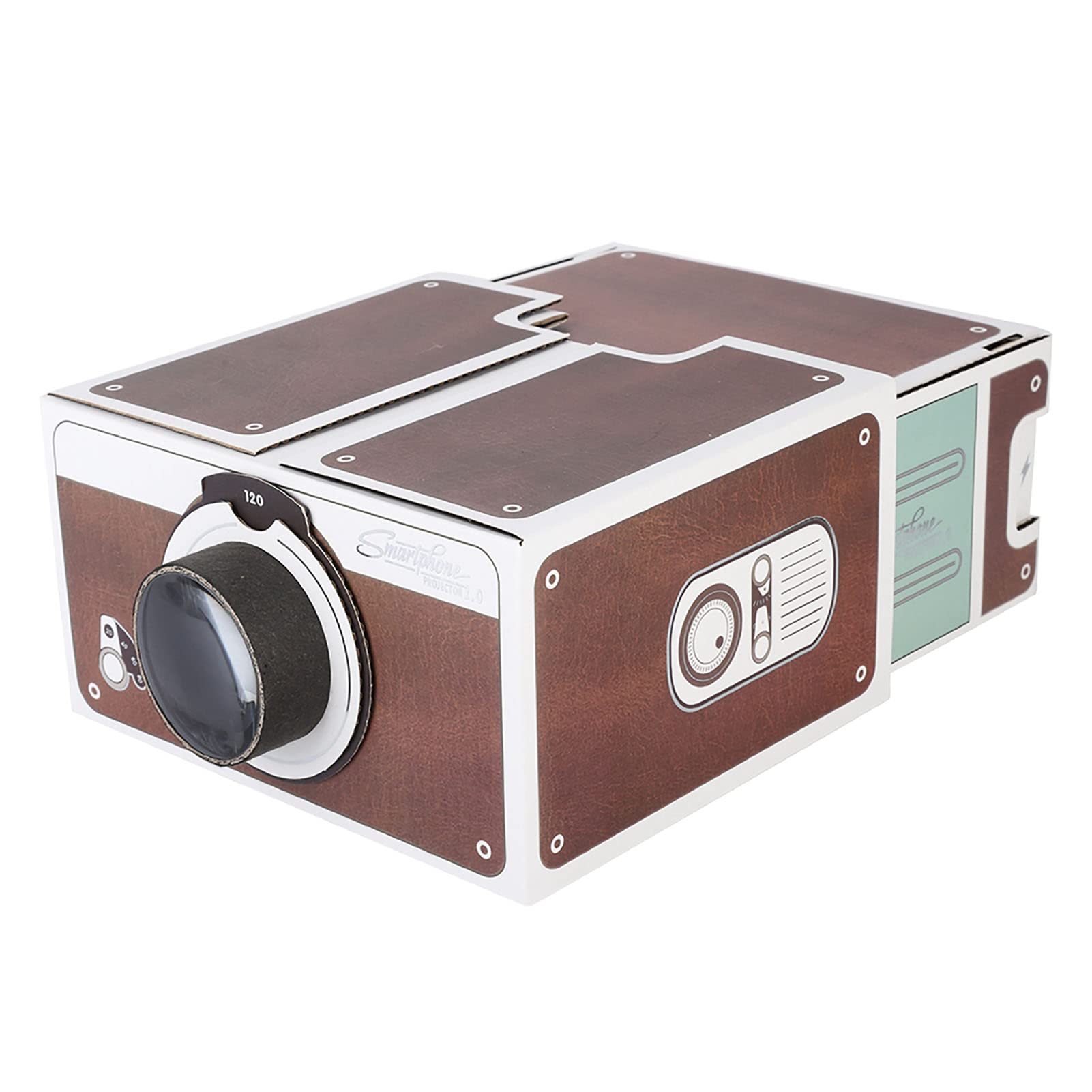 2nd Gen Mini DIY Home Projector Accessories - Portable Entertainment for Movie Nights, Gaming & Parties