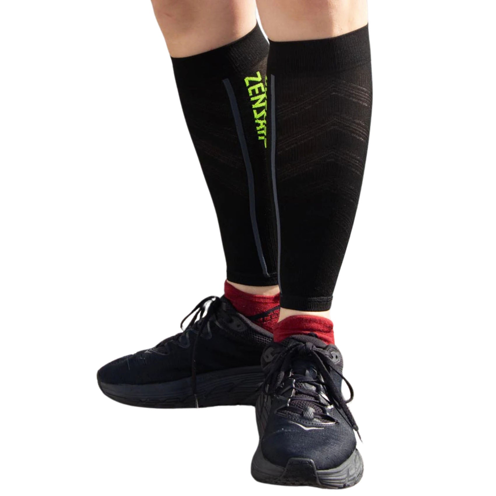 Zensah Featherweight Compression Leg Sleeves for Men & Women - Lightweight Support for Running, Cycling & Recovery - Improve Performance & Reduce Muscle Fatigue