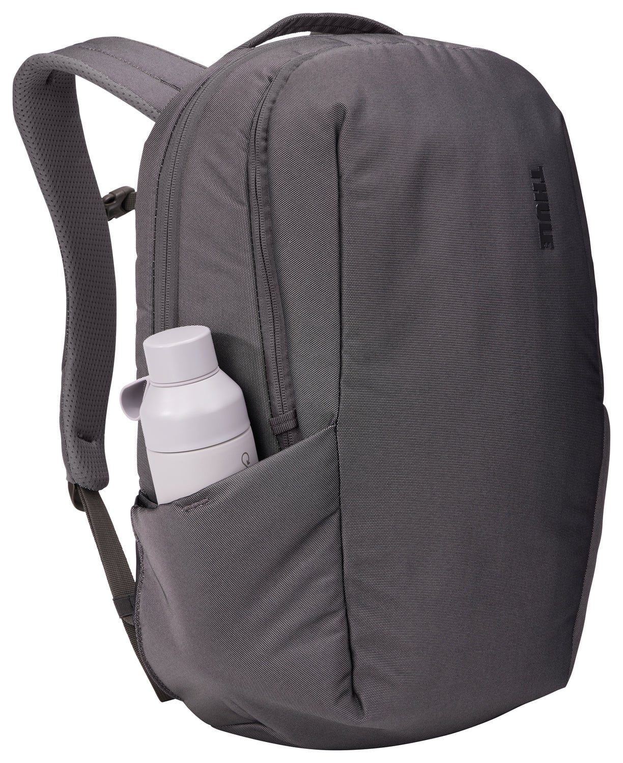 Thule Subterra 2 21L Laptop Backpack for Men & Women - Water-Resistant Travel & Work Commuter Bag - Vetiver Gray - Perfect for Office, College & Business Trips