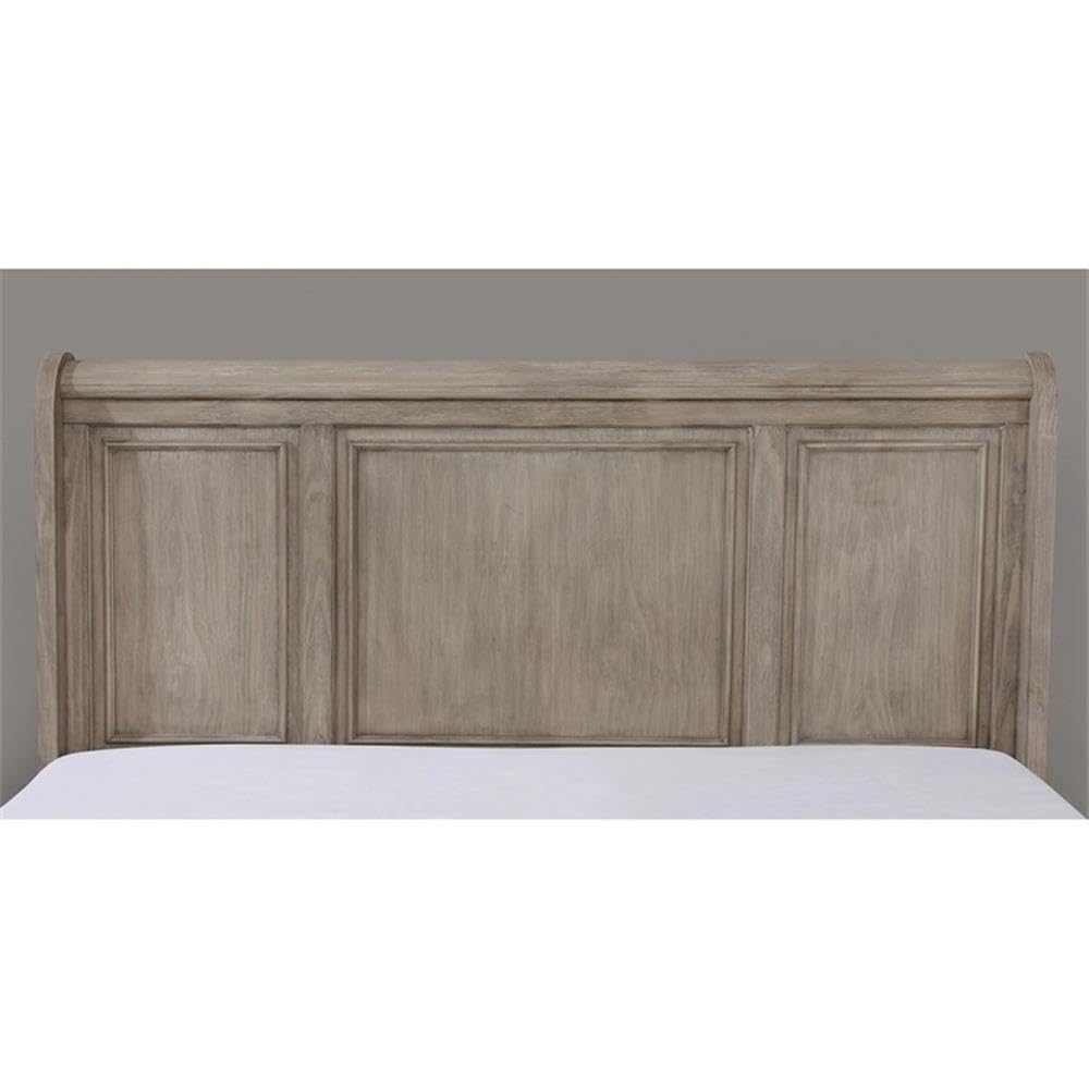FOA Frigga Transitional 3-Piece Gray Wood Bedroom Set - Queen Bed & 2 Nightstands | Modern Bedroom Furniture for Home Decor | Perfect for Master Bedrooms, Guest Rooms & Apartments