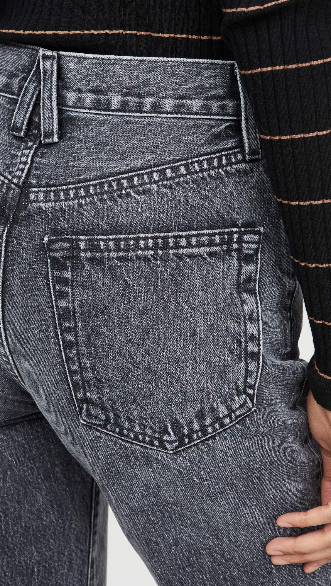 Trendy Women's London Crop Jeans - High Waisted Slim Fit Denim Pants for Casual & Streetwear | Perfect for Everyday Wear, Date Nights & Weekend Outings