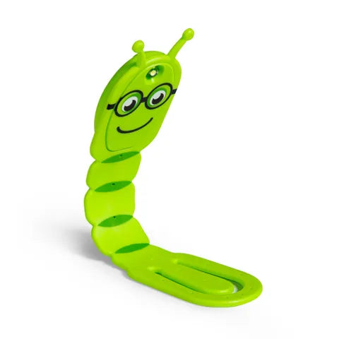 Flexilight Pals LED Book Light for Reading - Green Night Light for Kids & Adults, Perfect for Bedtime Stories, Studying, and Travel Reading Accessories